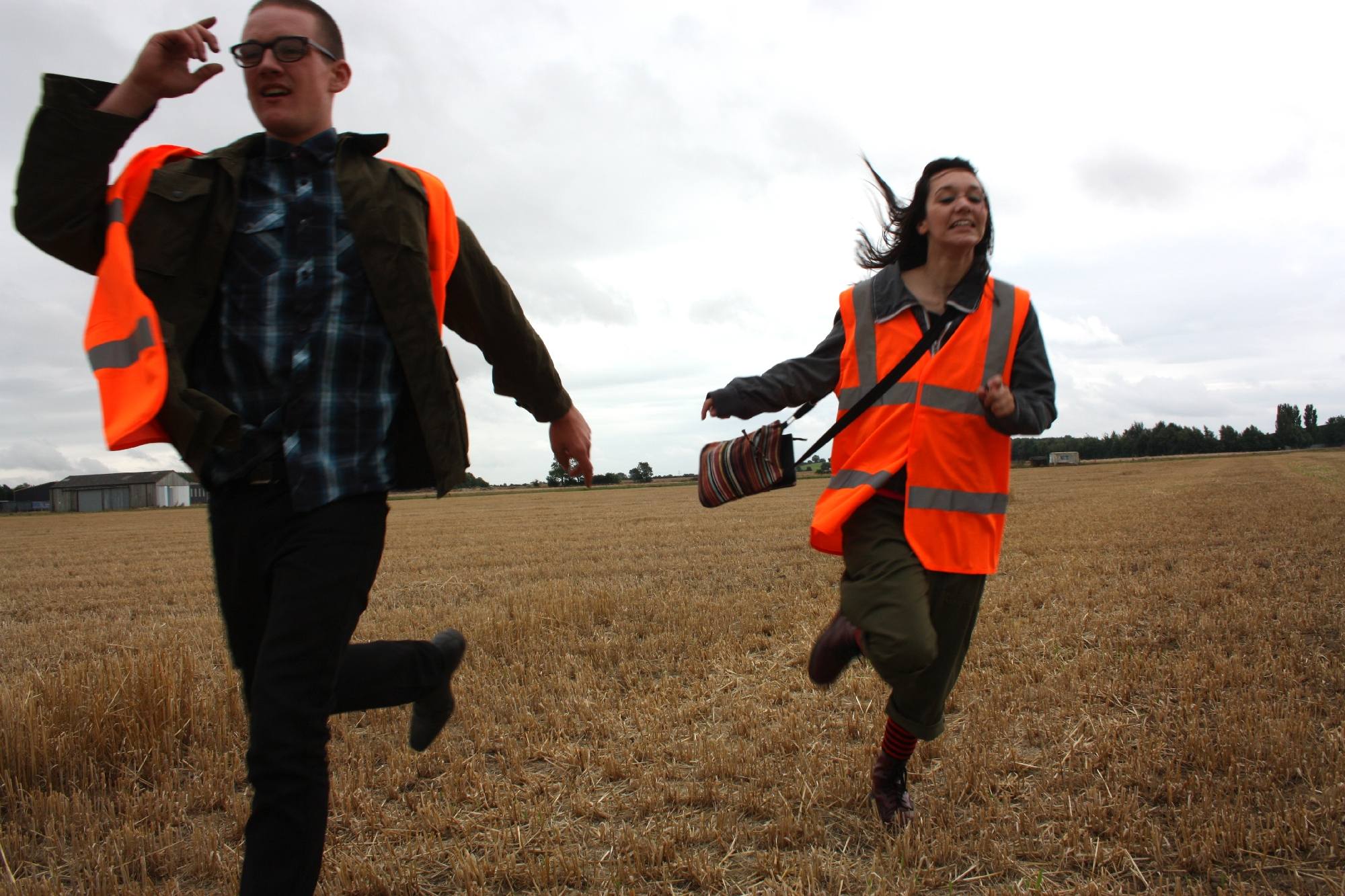 tim (james burrows) & sam (nadine rose mulkerrin) run